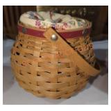 Longaberger WoodCrafts Handmade Basket