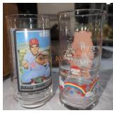 Vintage Care Bear & Johnny Bench Glasses