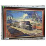Pennsylvania Railroad 1944 Ad Print
