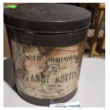 Old Dominion Peanut butter tin