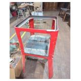 Industrial Metal Pedestal Table