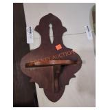wooden shelf