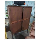 Vintage Wooden Armoire