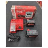 Milwaukee Redlithium XC5.0 Starter Kit