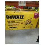 DeWalt 12" double bevel  sliding miter saw