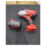 Milwaukee M18 1/2" Impact Wrench+Battery