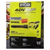 Ryobi 40v HP Brushless Blower Kit