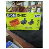 Ryobi 18v lithium starter kit 4 ah and 2 ah