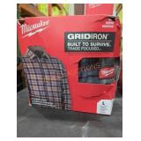 Milwaukee large flannel shirt
