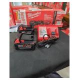 Milwaukee M18 red lithium x 5 starter kit