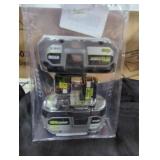 2 Ryobi 18v 4 ah batteries