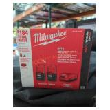 Milwaukee M12 2 ah battery and charger starter kit