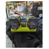Ryobi 40v 6 ah batteries and dual charger