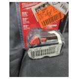 Milwaukee M18 5 ah battery