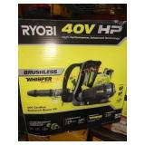 Ryobi 40v Backpack Blower Kit