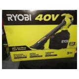 Ryobi 40v Leaf Vacuum, Tool Only