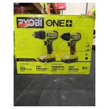 Ryobi 18v Brushless 2-TOOL Combo Kit