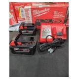 Milwaukee M18 red lithium x 5 starter kit
