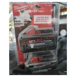 Milwaukee M18 3 ah and 6 ah battery