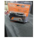Ridgid 18v 4 ah lithium ion battery