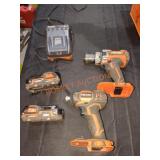 Ridgid 18v 2 Tool Combo Kit