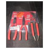 Milwaukee 3pc Pliers Comfort Grip Set