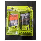 Ryobi Black Oxide Drill Bit Set