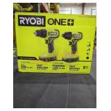 Ryobi 18v 2-Tool Combo Kit