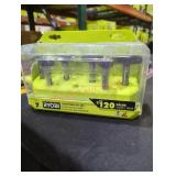 Ryobi 7 PC forstner bit set