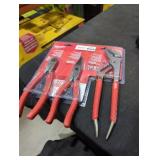 Milwaukee 3 comfort grip pliers set