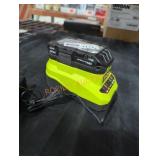 Ryobi 18v 2 ah battery and charger