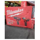 Milwaukee M12 2 tool combo kit