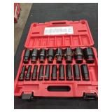 Milwaukee 1/2" Drive Impact Socket Set