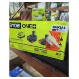 Ryobi 18v lithium starter kit 4 ah and 2 ah