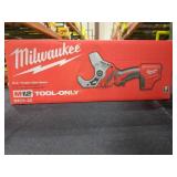 Milwaukee M12 plastic pipe shear