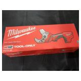 Milwaukee M12 plastic pipe shear