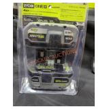 2 Ryobi 18v 4 ah batteries