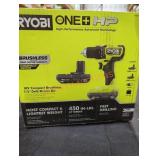 RYOBI 18V Compact Brushless 1/2" Drill/Driver Kit