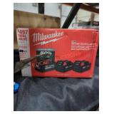 Milwaukee M18 6 ah and 5 ah batteries