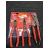 Milwaukee 3pc Pliers Set