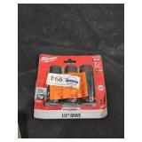 Milwaukee 3pc 1/2" Impact Socket Set