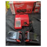 Milwaukee red lithium starter kit