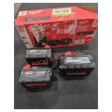 Milwaukee 6ah Battery & TWO 5ah Batteries
