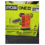 Ryobi 18V 3/8" Drill/Driver Kit w/ Accessories