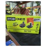 Ryobi 18v lithium starter kit 4 ah and 2 ah