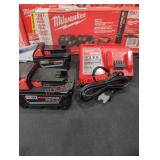 Milwaukee M18 red lithium x 5 starter kit