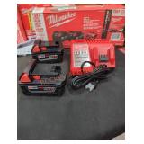 Milwaukee M18 red lithium x 5 starter kit