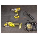 DeWalt 20v 2 Tool Combo Kit, Missing Batteries