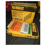 3- DeWalt 18Ga Narrow Crown Staples, Boxes Maybe