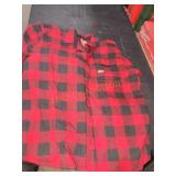 Milwaukee XL Red Flannel Shirt